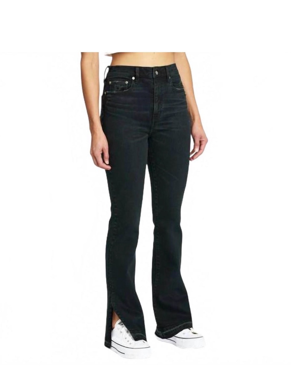 Daze Women’s High-Rise Just Right Black Jeans